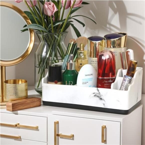 Toothbrush Holder Bathroom Organizer Countertop - Picture 3 of 7